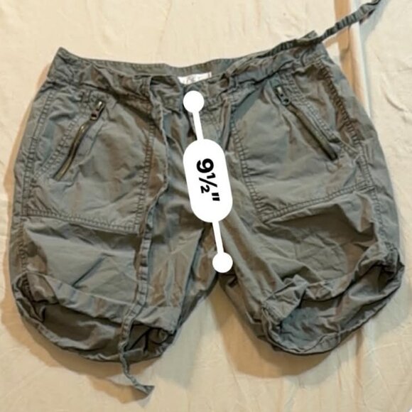 Ann Taylor Loft Size 6 Army Green Cargo Shorts - Picture 7 of 13